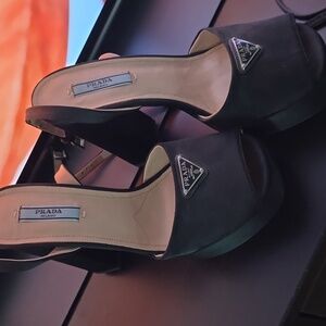 Women's Black Designer Heels